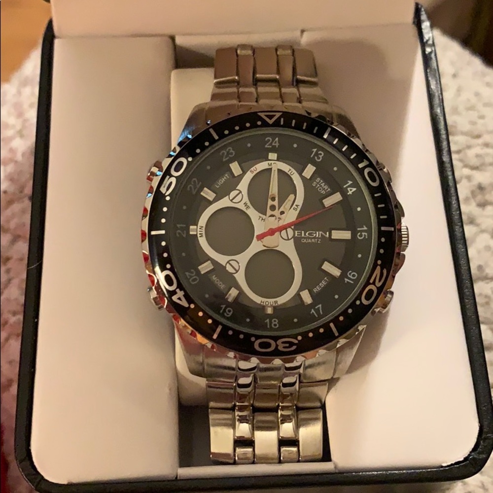 Men’s Elgin Chronograph Avon Watch